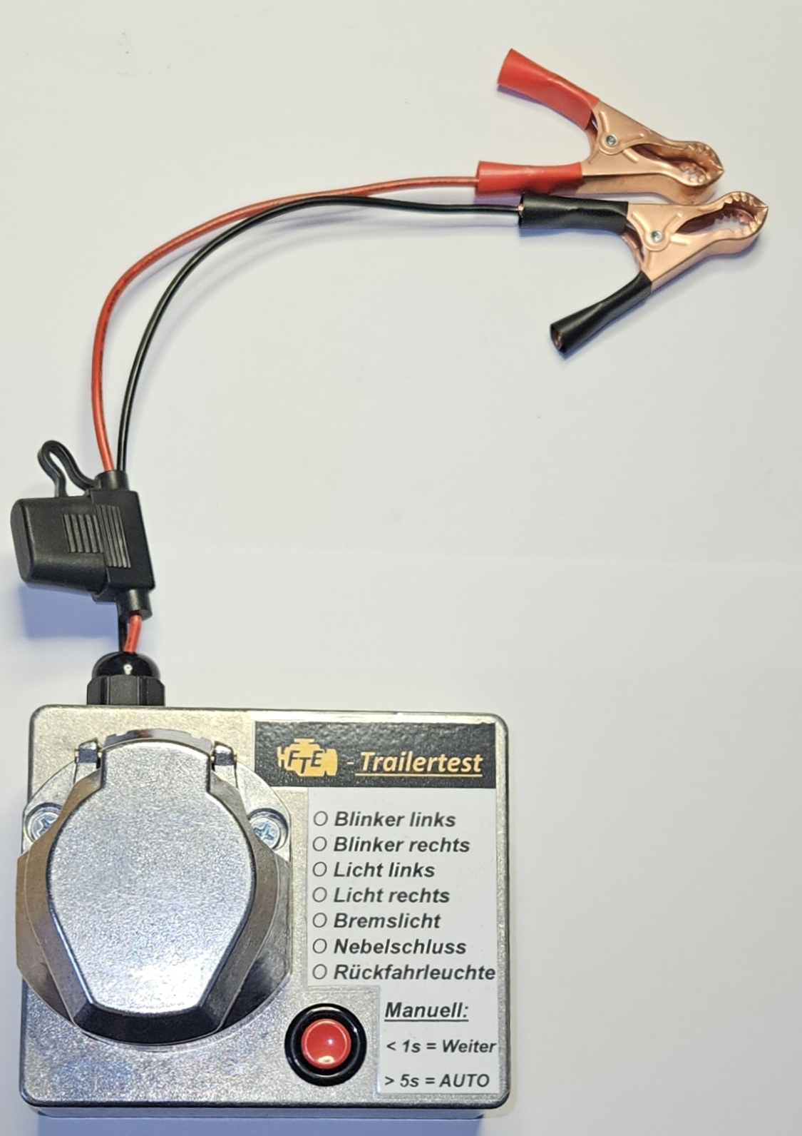 Trailertest Anhängertester Smart WLAN 12-Volt